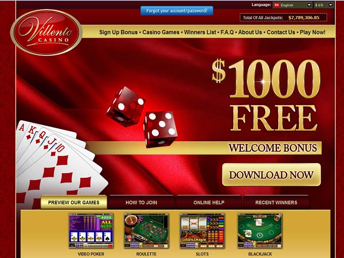  Villento 100% free welcome bonus